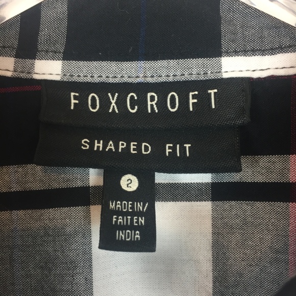 NWOT Foxcroft | Plaid Check Button Down - Picture 5 of 5